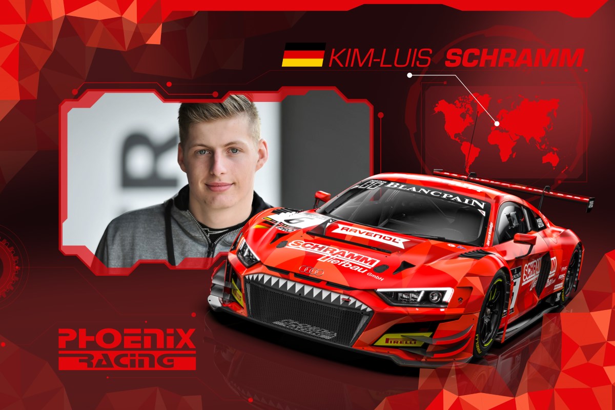 Kim Luis Schramm joins Phoenix Racing for full season Blancpain GT