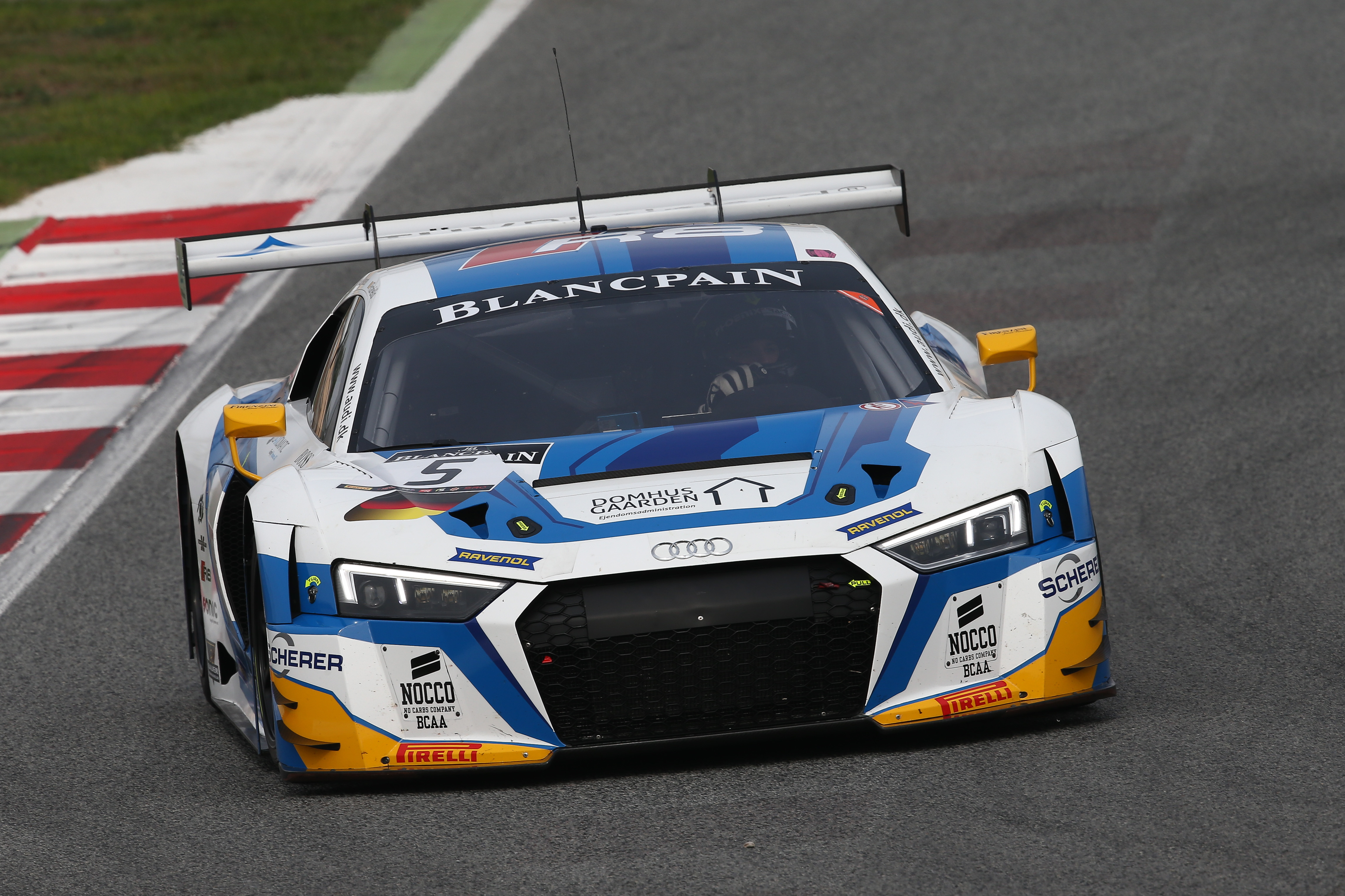 Phoenix Racing Audi on top in first free practice Fanatec GT