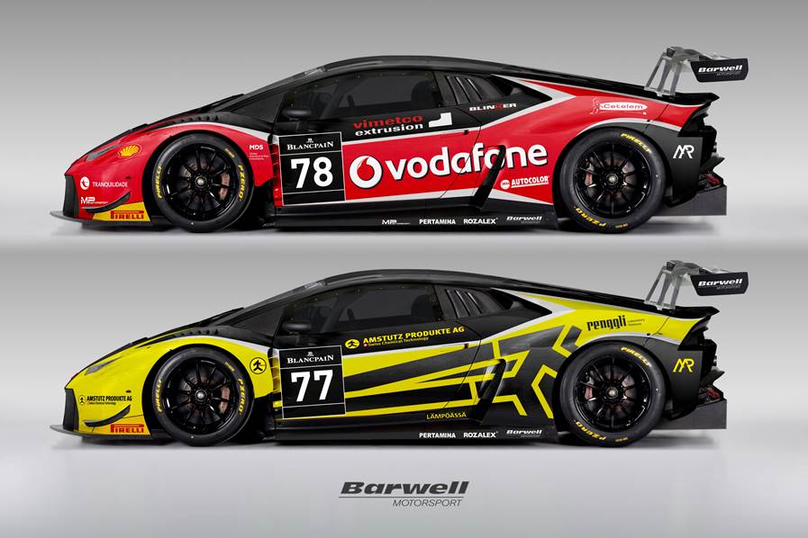 Barwell Motorsport confirms two car squad for Blancpain GT Series