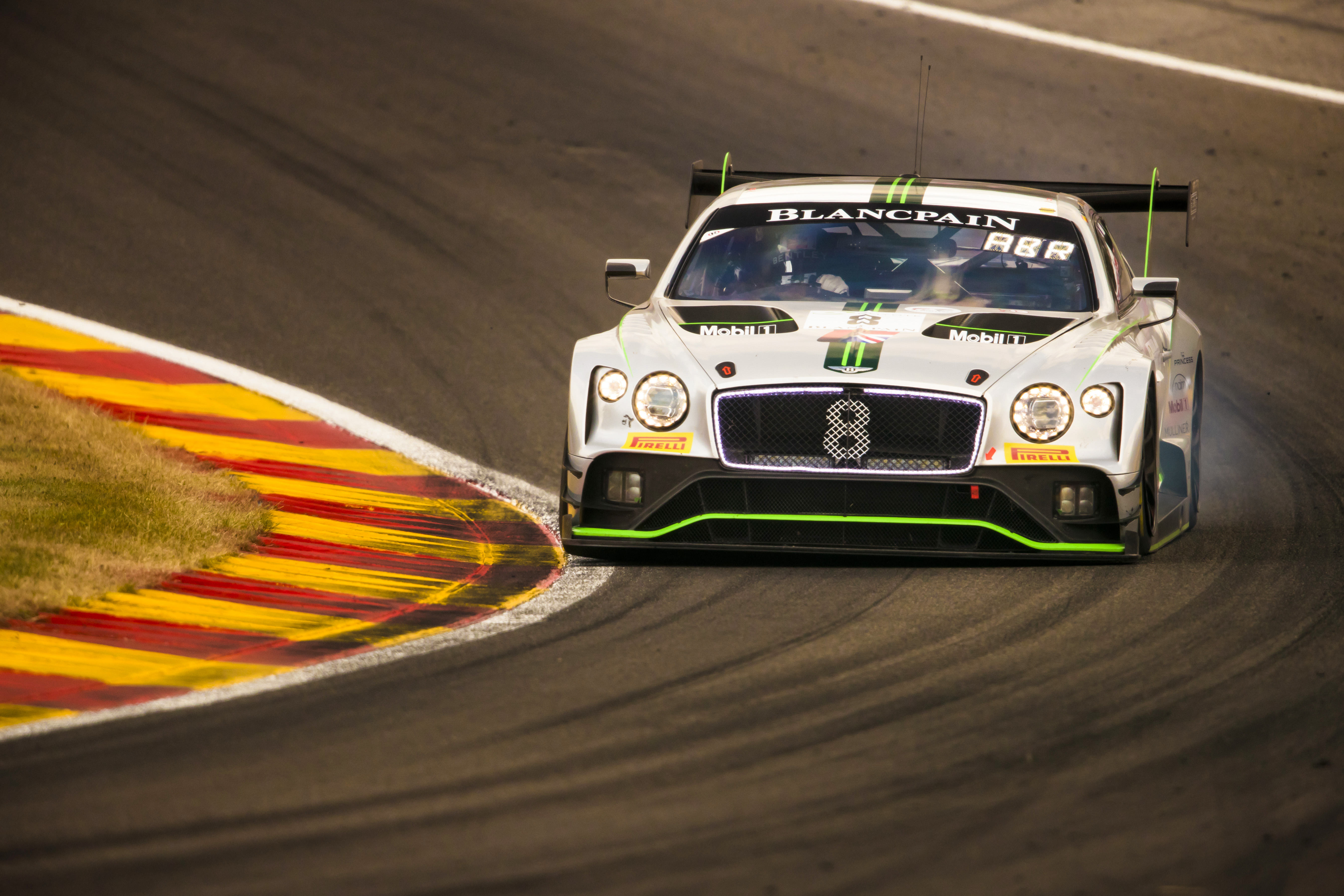 Four pro class Bentley Continental GT3s to contest Total 24 Hours