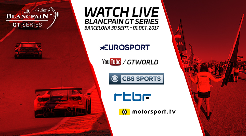 Live broadcast from start to finish Fanatec GT World Challenge