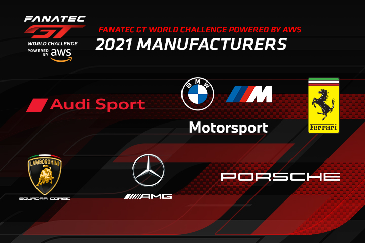 Expanded Field Of Six Manufacturers To Contest Global Fanatec Gt World Challenge Powered By Aws In 21 Fanatec Gt World Challenge Europe Powered By Aws