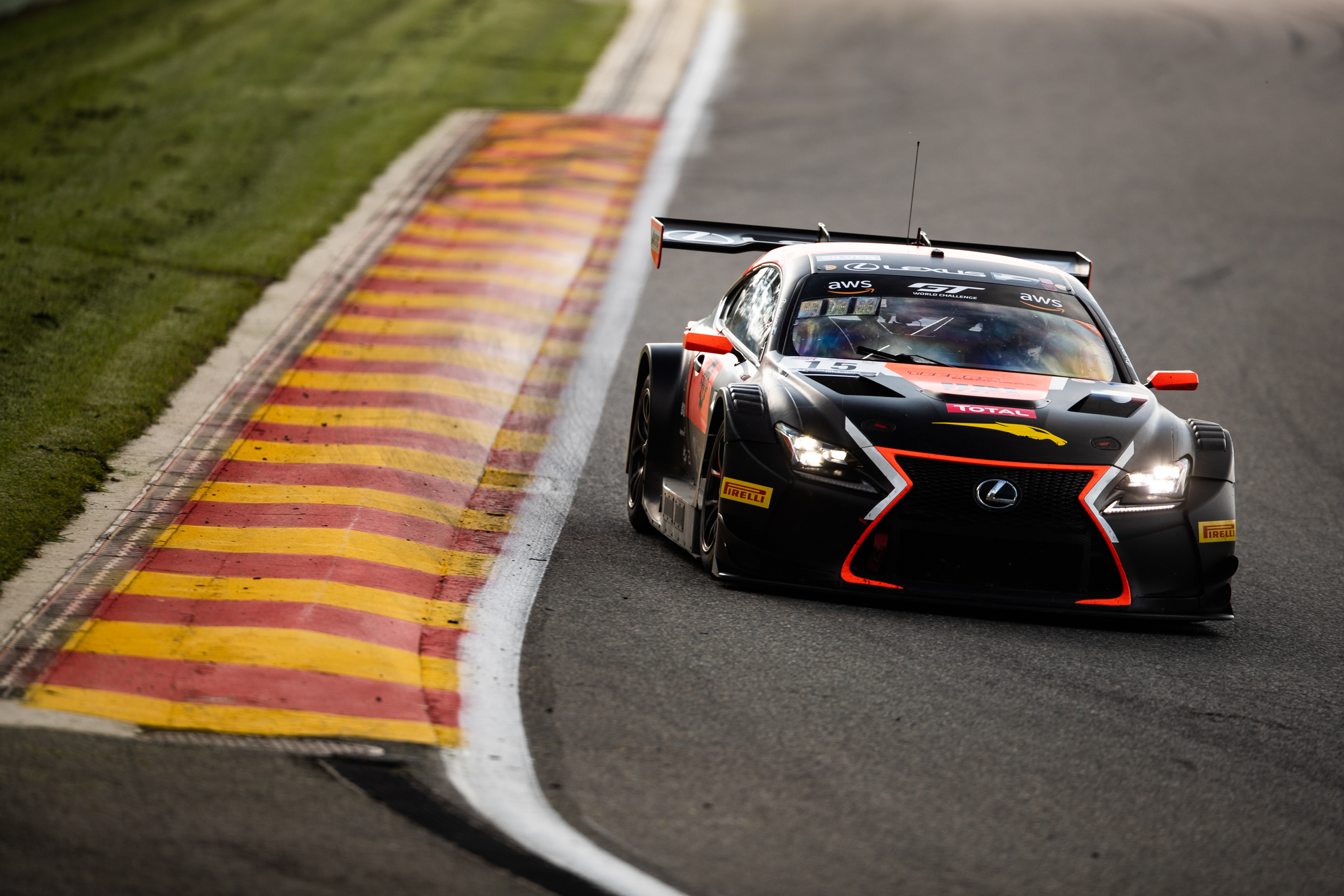 Tech1 Racing Lexus tops afternoon test session at Spa CrowdStrike 24