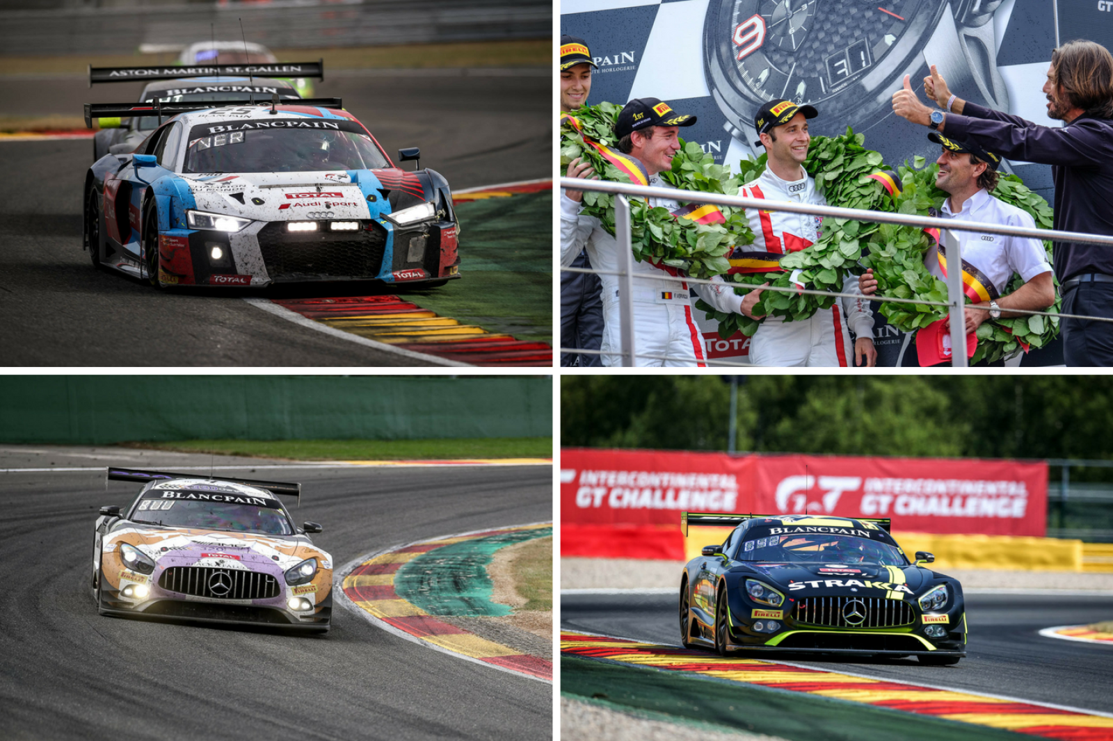 BMW wins Spa Audi scores full points for the Intercontinental GT