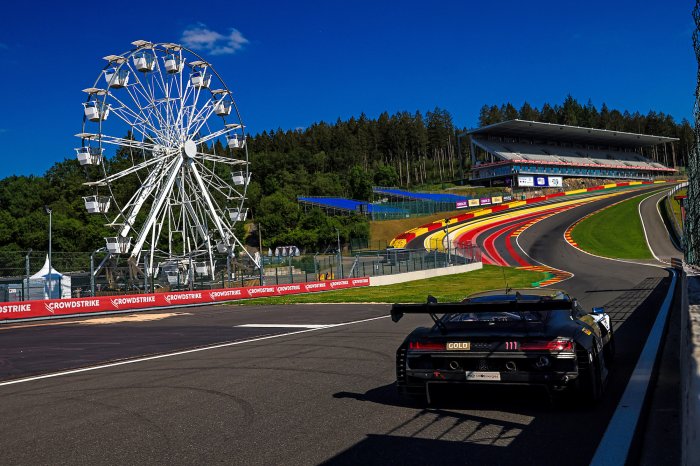 Rougier puts CSA Racing Audi on top in testing at Spa-Francorchamps