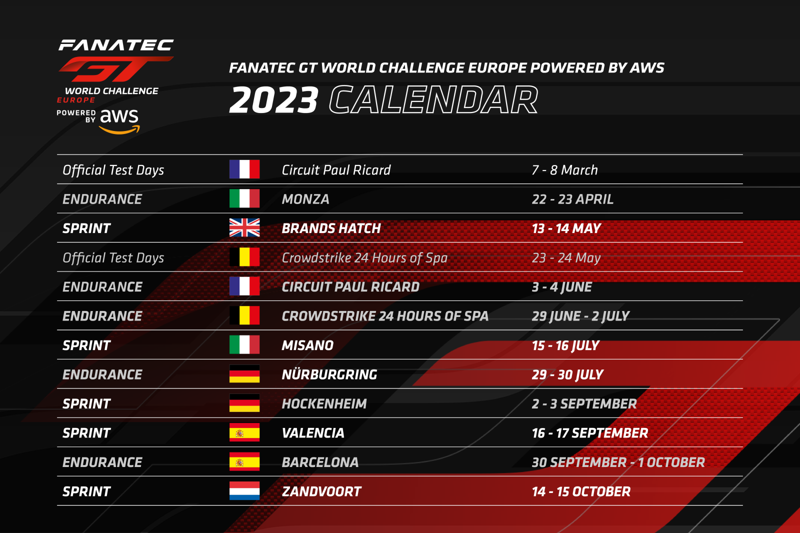 Challenge Cup 2024 Calendrier Gayel Joelynn