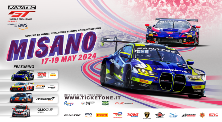 Misano, Italy, 16 - 19 May 2024 | Fanatec GT World Challenge Europe Powered  by AWS