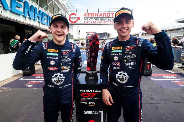 Green and Lappalainen put Emil Frey Racing back on top with brilliant Hockenheim victory