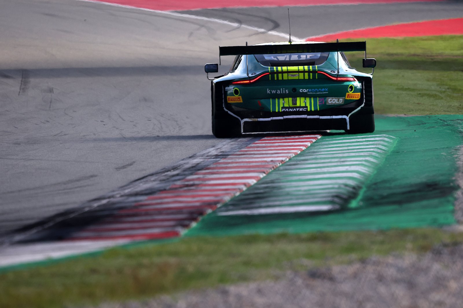 Pittard puts Comtoyou Racing Aston Martin on top at Barcelona