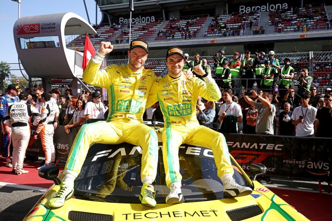 Engel and Auer crowned Sprint Cup champions for Winward Racing Team Mann-Filter as Rutronik Racing dominates Barcelona finale