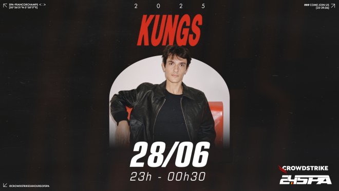 Kungs to light up the night at the CrowdStrike 24 Hours of Spa