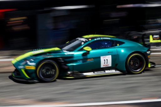 #11 - Comtoyou Racing -  Razvan Umbrarescu - James Jakes - Aston Martin Vantage AMR GT3 EVO  | SRO/JEP