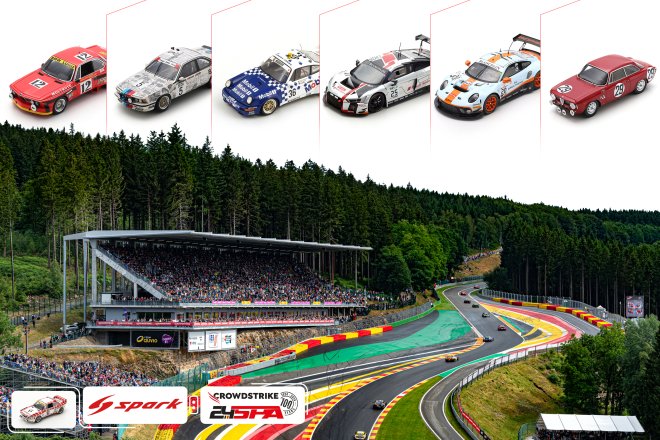 Spark reveals two special collections to celebrate centenary CrowdStrike 24 Hours of Spa