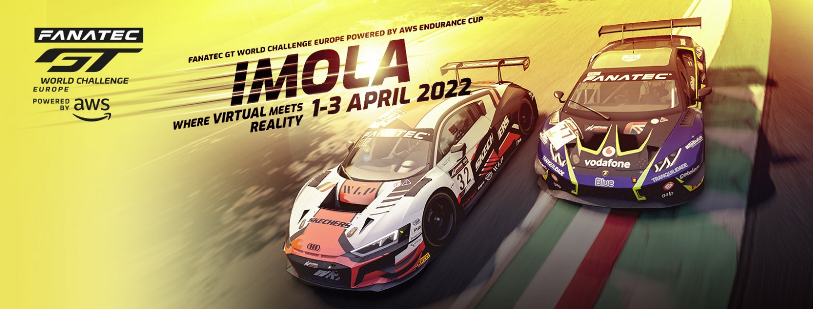 52-car field set for Fanatec GT World Challenge Europe Powered by AWS season opener at Imola