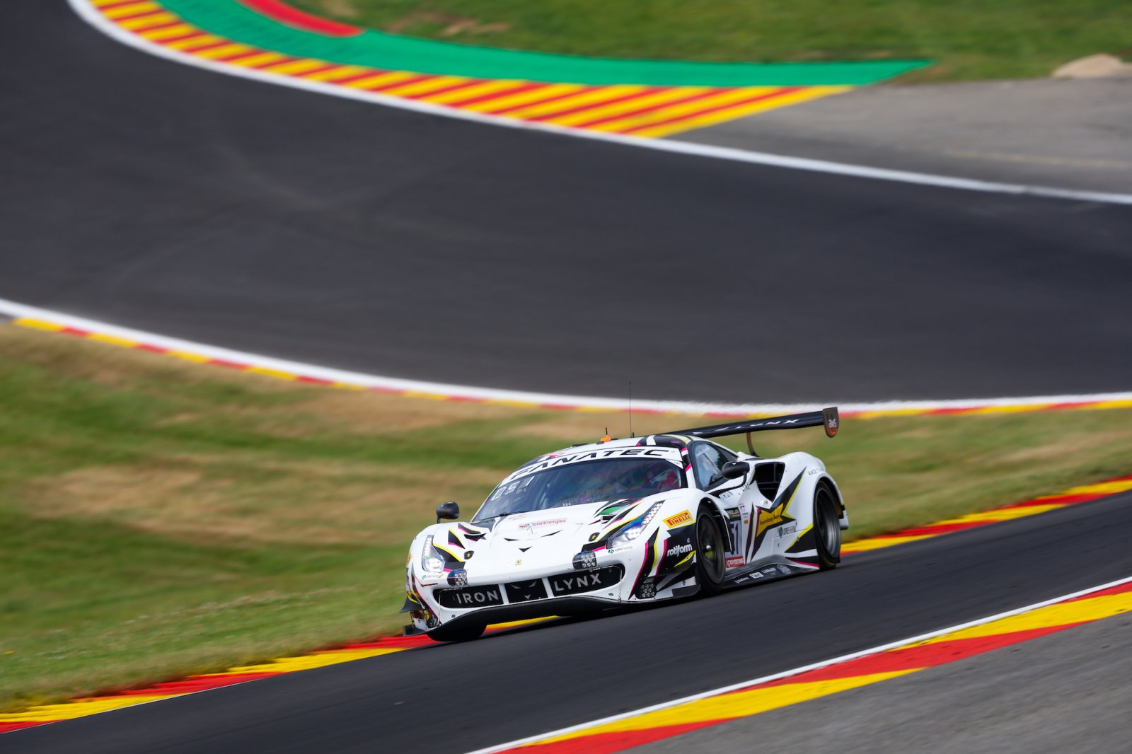 Iron Lynx Ferrari hits the front in pre-qualifying at Spa-Francorchamps