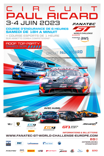 Circuit Paul Ricard 1000Km poster