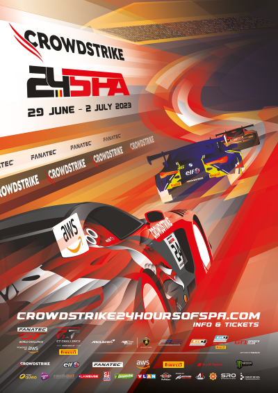 CrowdStrike 24 Hours of Spa poster