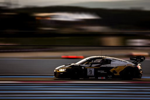 #9 - Boutsen VDS - Adam ETEKI - Aurelien PANIS - Alberto DI FOLCO - Audi R8 LMS GT3 EVO II - GOLD, Race
 | © SRO / Kevin Pecks 1VIER
