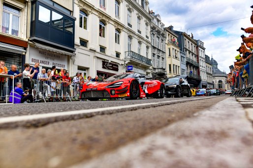 #7 - Inception Racing - Brendan IRIBE - Ollie MILLROY - Fran RUEDA - Frederik SCHANDORFF - McLaren 720S GT3 EVO - BRONZE, CrowdStrike 24 Hours of Spa, Parade
 | ©SRO/ JULES BEAUMONT