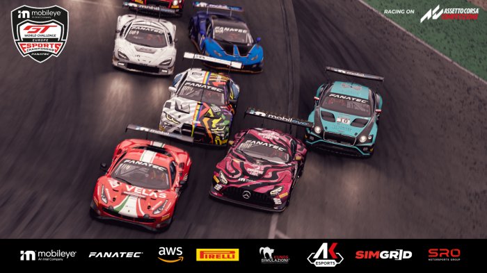 Four drivers, one champion: Mobileye GT World Challenge Europe Esports primed for title-deciding Monza showdown