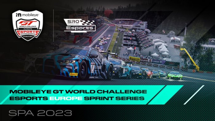 ESPORTS: Consistency the key for Boothby as Mobileye GT World Challenge Esports Europe Sprint Series reaches half-time at Spa
