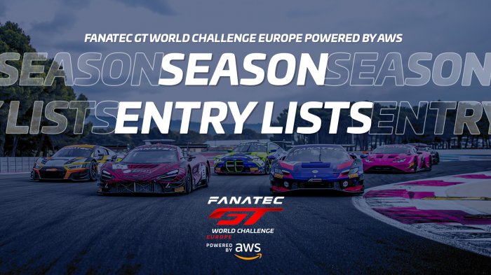 Fanatec GT World Challenge Europe Powered by AWS presents exceptional 2023 season entry lists