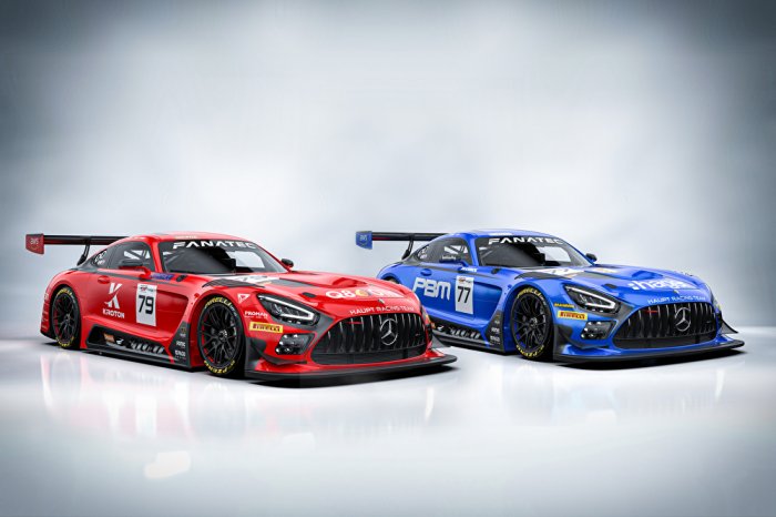 HRT continues in Fanatec GT Europe with two-car Mercedes-AMG programme