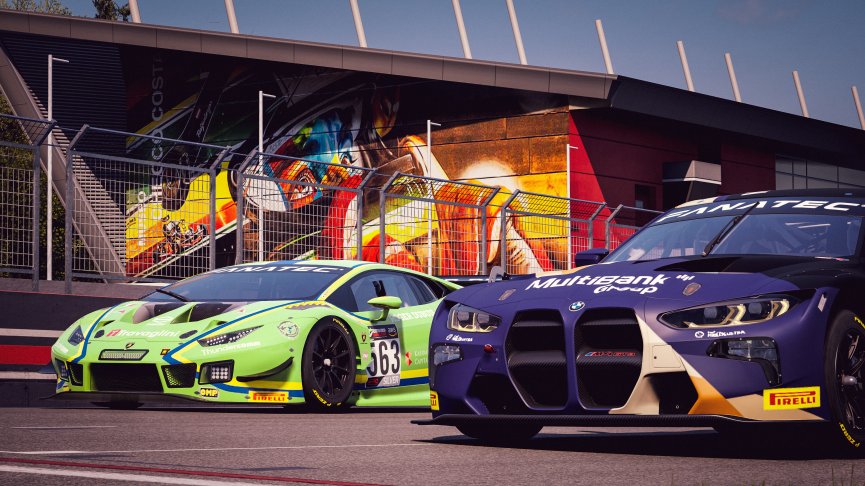 Fanatec Esports GT Pro Series - Imola - Neil Verhagen - ROWE Racing BMW - Yuki Nemoto - Vincenzo Sospiri Racing Lamborghini